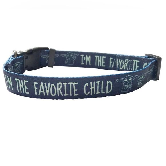 Star Wars Disney Mandelorian "The Favorite Child" Dog Collar NWOT Size M - Picture 1 of 5